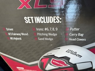 Wilson Prostaff Set Golf Junior Completo