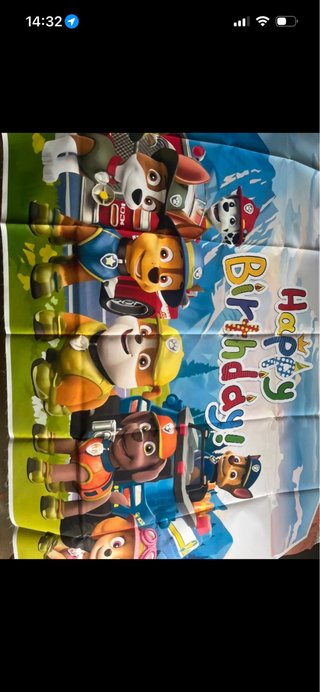 Decoração Aniversário Patrulha Pata