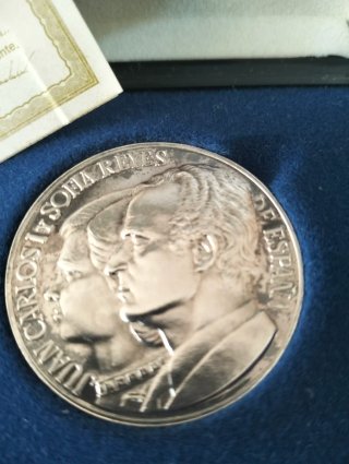 Moneda Homenaje SSMM Plata 1000/1000 28g