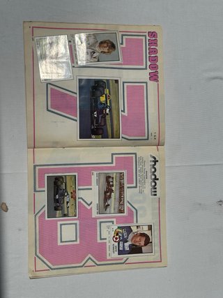 Álbum F1 Grand Prix Panini 1980 completo