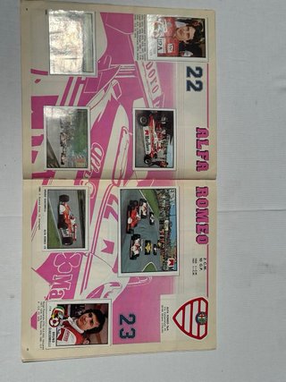 Álbum F1 Grand Prix Panini 1980 completo