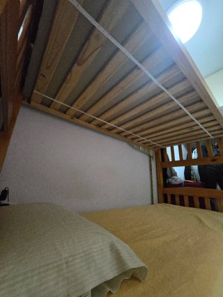 Litera madera y tela