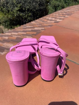Sandalias Zara Rosa Nuevas