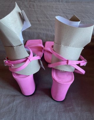 Sandalias Zara Rosa Nuevas