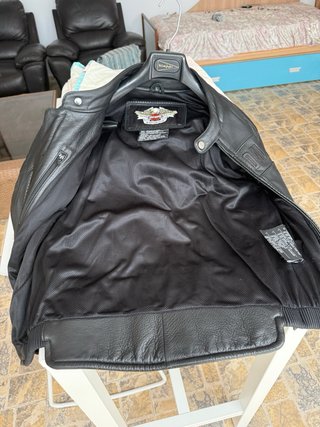 Chaqueta Piel Harley-Davidson Negra