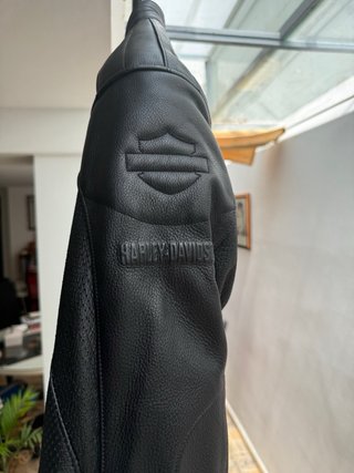 Chaqueta Piel Harley-Davidson Negra