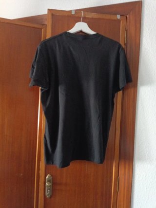 Camiseta Negra Dibujo Mickey Darth Vader