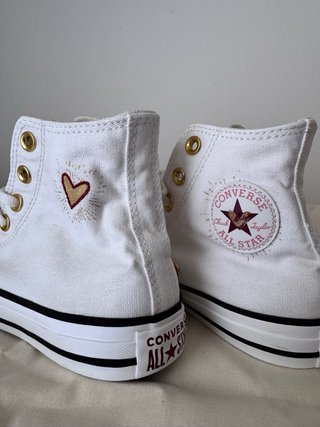 Converse Blancas Talla 36.5