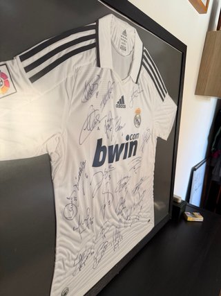 Real Madrid 2008/09 firmada por toda la plantilla