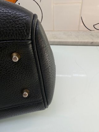 Borsa Pelle Francesco Rogani Roma Nera