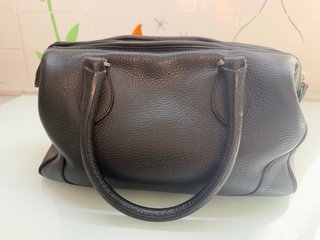Borsa Pelle Francesco Rogani Roma Nera