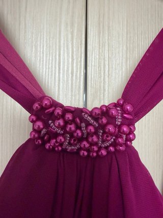 Vestido de fiesta Lucas & Emma Rosa Talla XL