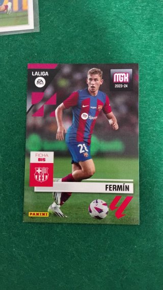 Lote 5 Cromos Fermín López FC Barcelona Bis