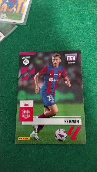 Lote 5 Cromos Fermín López FC Barcelona Bis