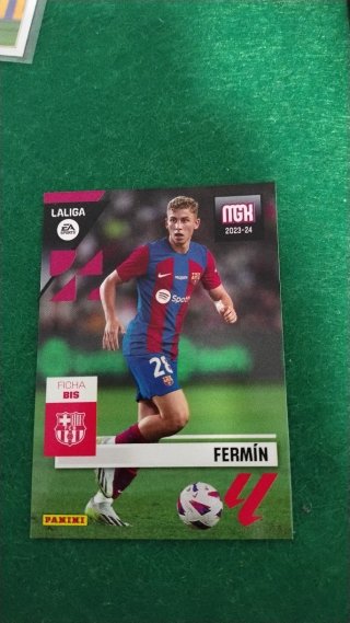 Lote 5 Cromos Fermín López FC Barcelona Bis