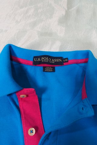 Polo U.S. Polo Assn. Azul Talla L