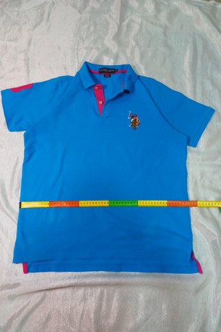 Polo U.S. Polo Assn. Azul Talla L