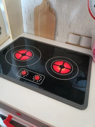 Cocina infantil de madera