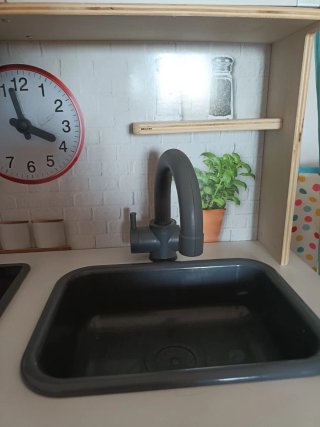 Cocina infantil de madera