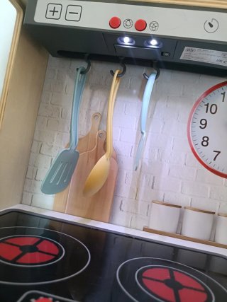 Cocina infantil de madera