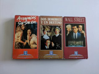 Lote 9 Películas VHS Clásicas Cine