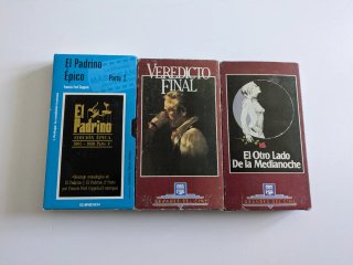 Lote 9 Películas VHS Clásicas Cine
