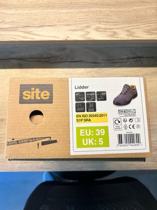 Zapatos de seguridad talla 39