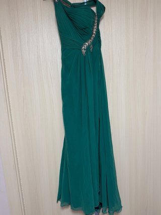 Vestido fiesta boda SONIA PEÑA verde