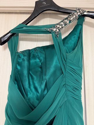 Vestido fiesta boda SONIA PEÑA verde