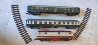 Lima Treno Elettrico - Locomotiva, Vagoni, Binari