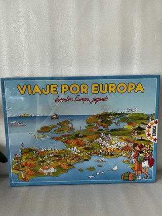 Juego de mesa Viaje por Europa Educa