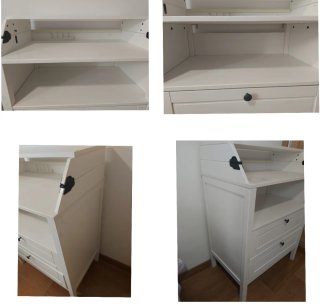 Cómoda cambiador SUNDVIK blanca