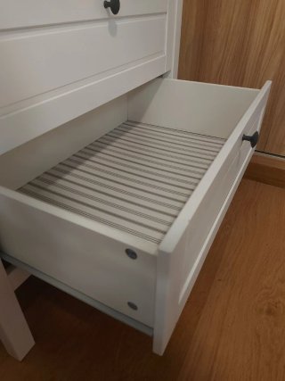 Cómoda cambiador SUNDVIK blanca