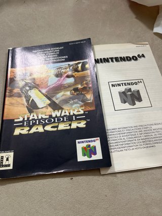 Star Wars Episode I: Racer Nintendo 64 PAL
