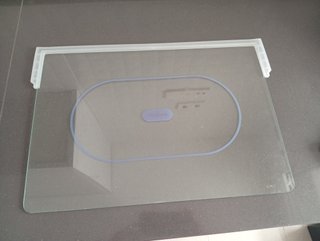 Baldas de cristal para nevera