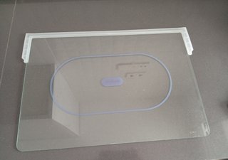 Baldas de cristal para nevera