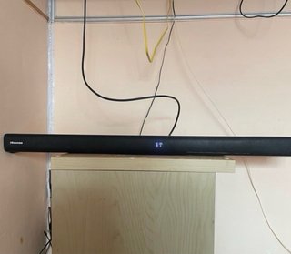 Barra de sonido negra