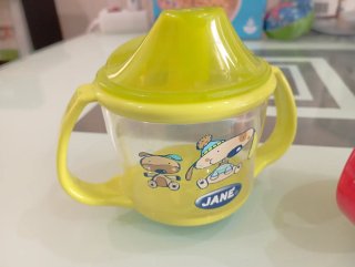 2 Tazas aprendizaje Jane para bebés + regalo
