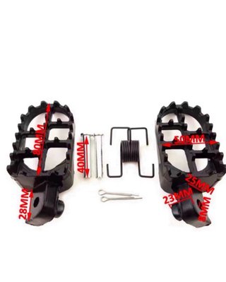 Estriberas moto universales NUEVAS