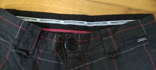 Pantalón de vestir a cuadros hombre