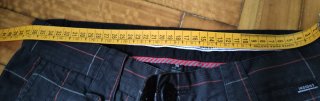 Pantalón de vestir a cuadros hombre