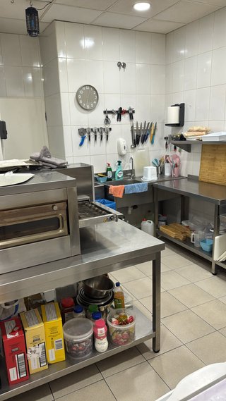 Horno túnel pizzas + mesa