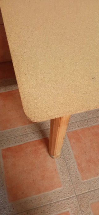 Tavolo sgabello in legno