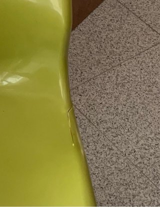 Sedia Ikea SNILLE vintage anni '90 verde