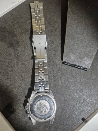 Reloj Festina Cronógrafo Azul y Plateado