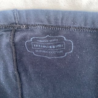 Mallas Cortas (Biker Shorts) Negros Algodón Supima