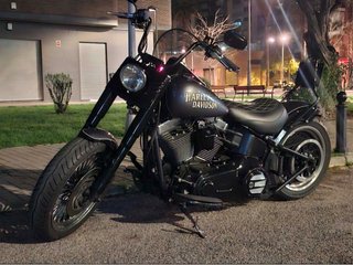 Harley-Davidson Cruiser Negra/Gris
