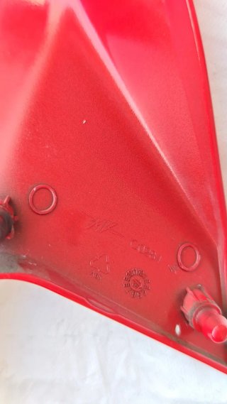 Carena destra MV Agusta Turismo Veloce 800 rossa