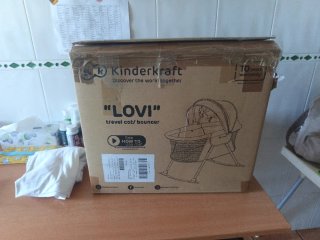 Cuna de viaje plegable Kinderkraft Lovi