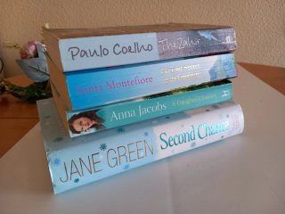 Lote 4 Novelas en inglés Bestseller libros